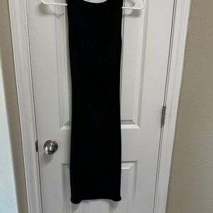 Chic Black Cutout Dress